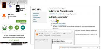 Превращаем смартфон в микрофон для компьютера: WO Mic для Android и Windows Микрофон из телефона по usb
